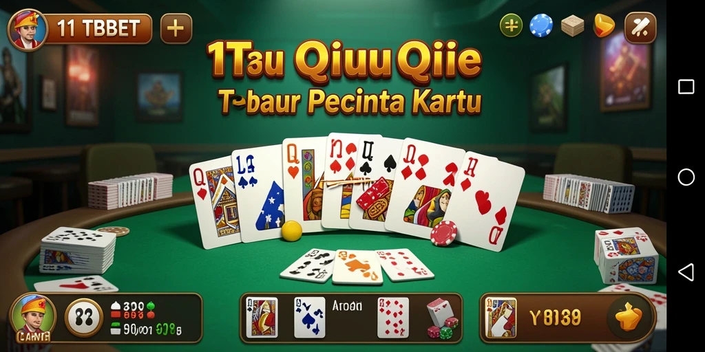Tampilan gameplay QiuQiu yang seru dan mendebarkan di 11TBET.