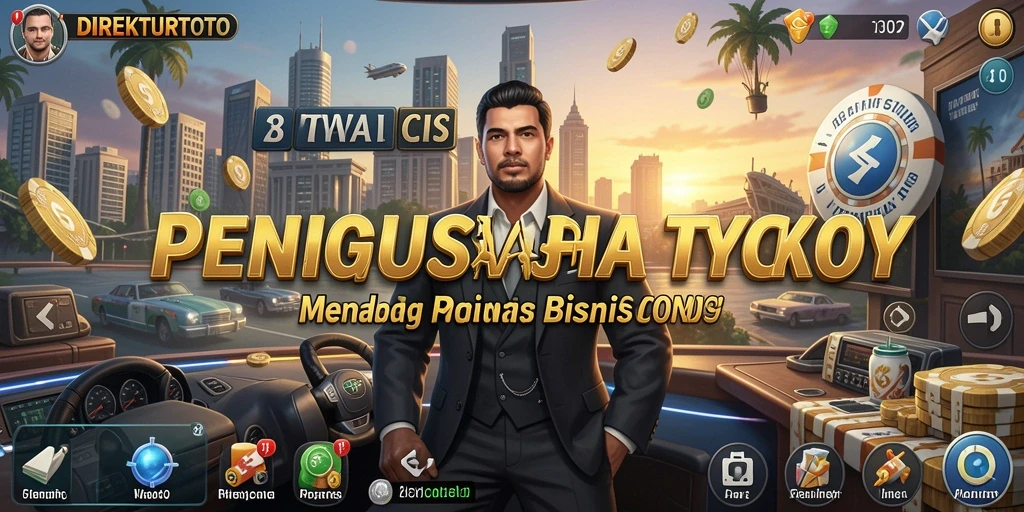 Screenshot gameplay <strong>DIREKTURTOTO</strong> menunjukkan pengalaman manajemen bisnis yang seru.