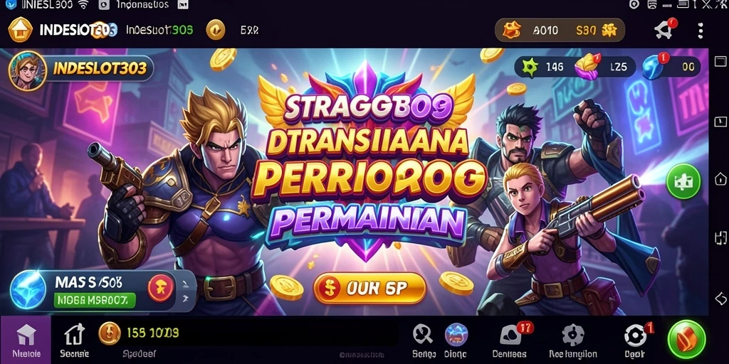 Tangkapan layar gameplay strategi menarik dari INDESLOT303.
