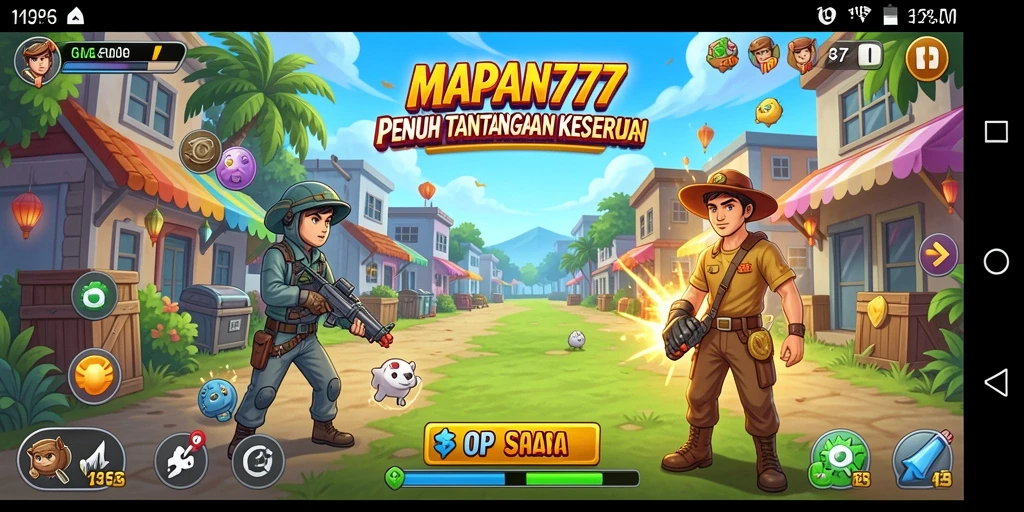 Screenshot gameplay MAPAN777 yang penuh aksi dan seru.