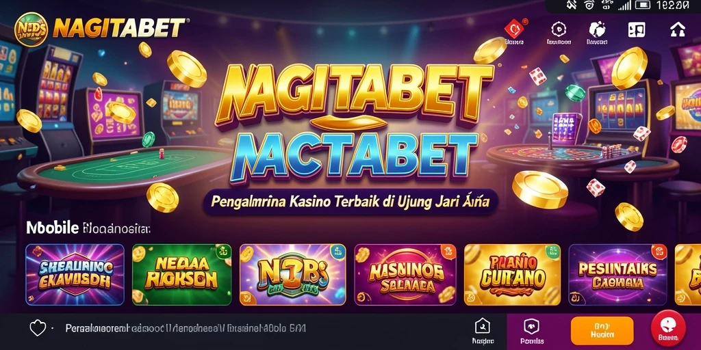 Tampilan gameplay Kasino dari NAGITABET yang menarik dan menghibur.
