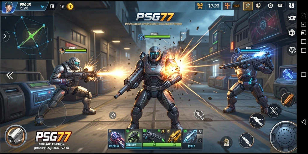 Tampilan gameplay <strong>PSG77</strong> yang menarik dengan elemen strategi yang mendalam.