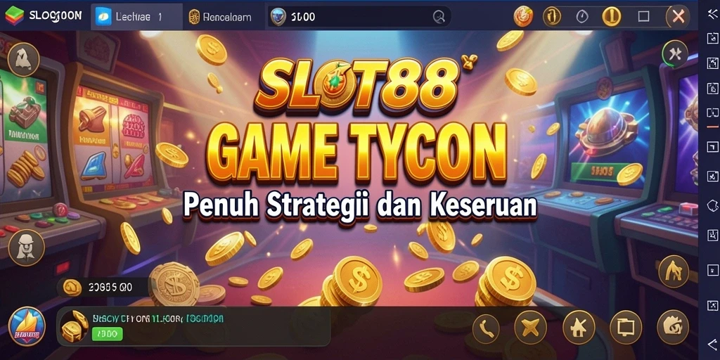 Tampilan gameplay SLOT88 yang menarik dan penuh strategi Tycoon.